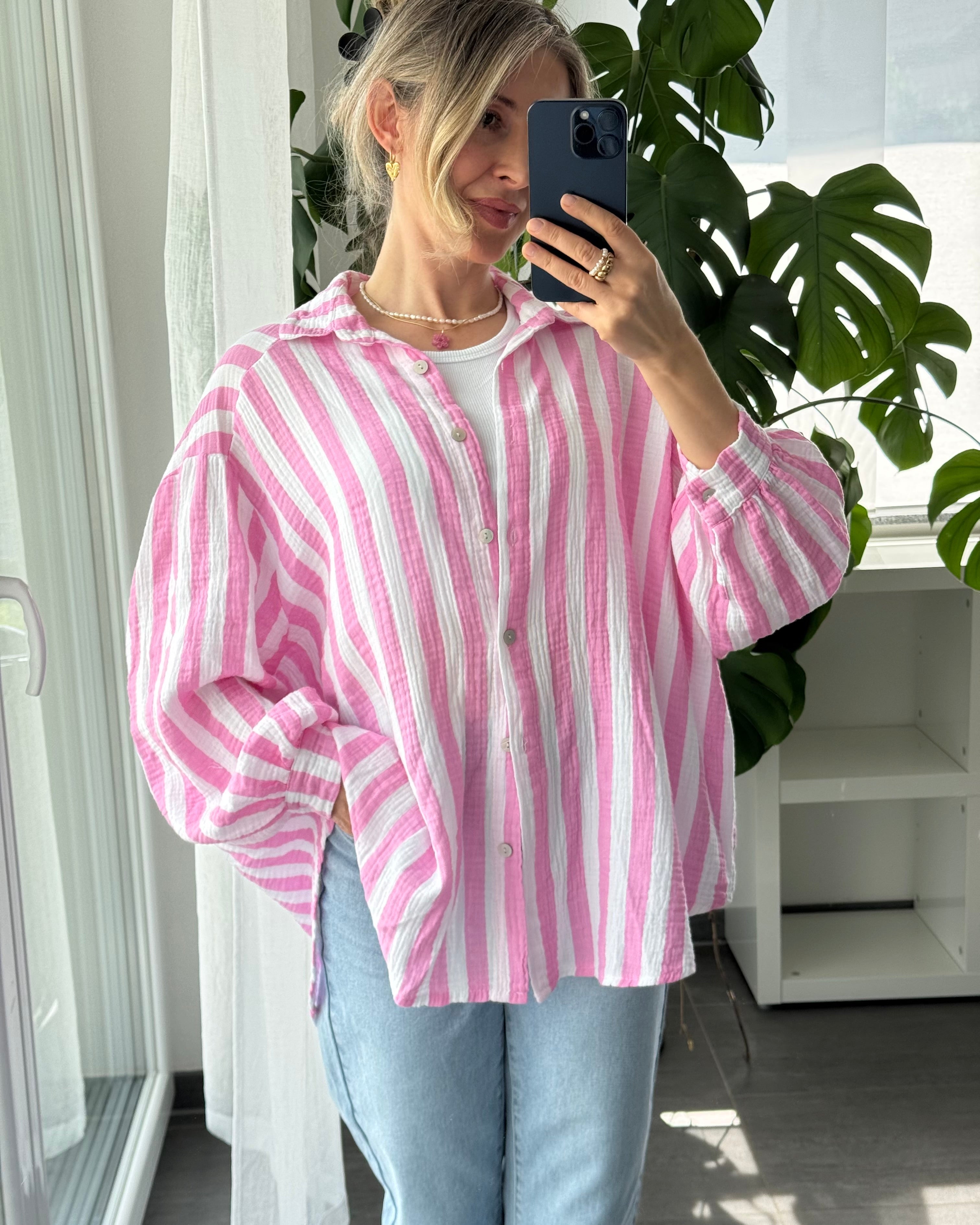 Blusa rosa