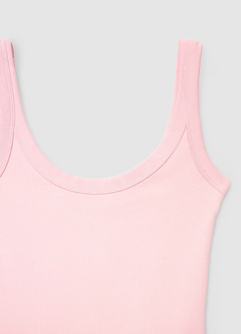 Body de canalé con cuello ancho