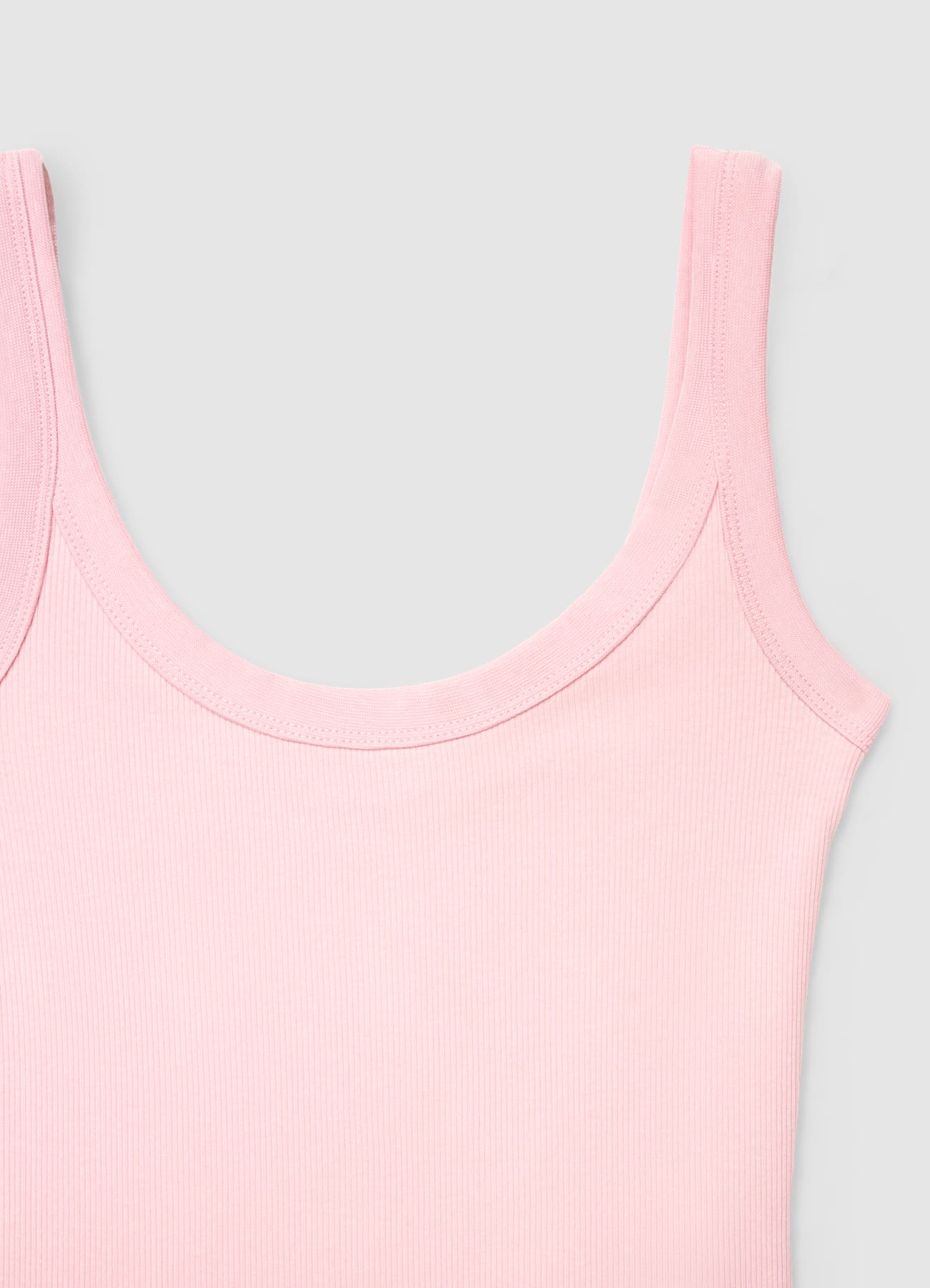 Body de canalé con cuello ancho