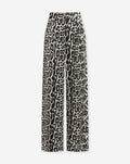 Pantalón largo LEOPARD en color beige
