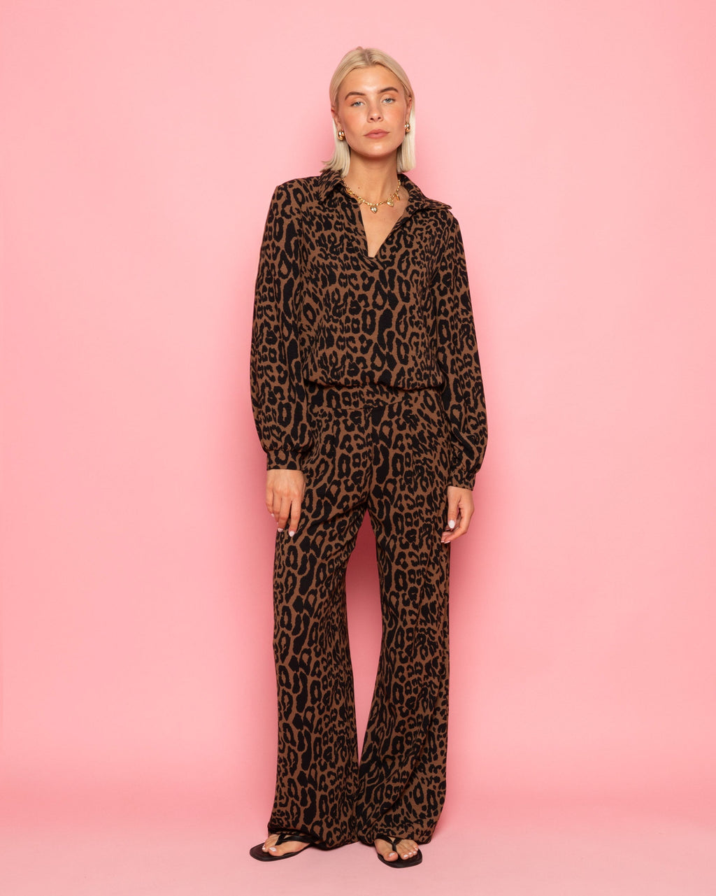 Pantalon LEOPARD talla largo