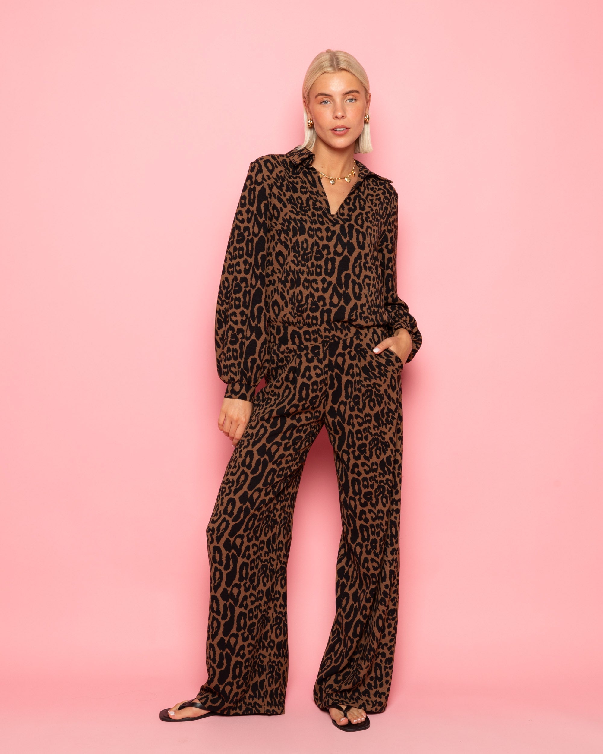 Pantalon LEOPARD talla largo