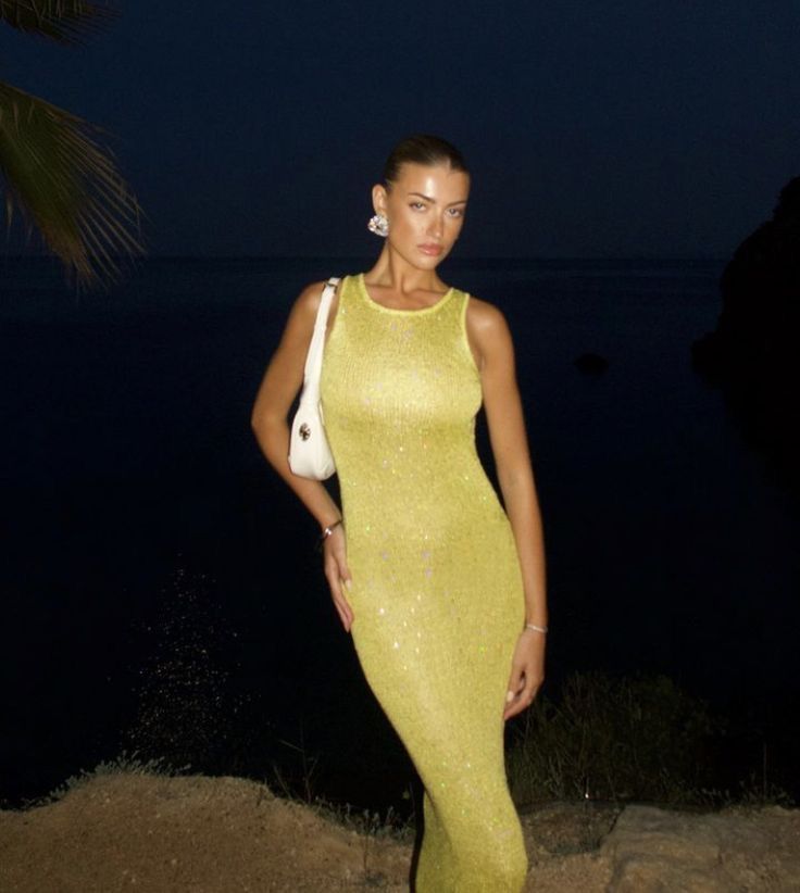 Vestido maxi sin mangas