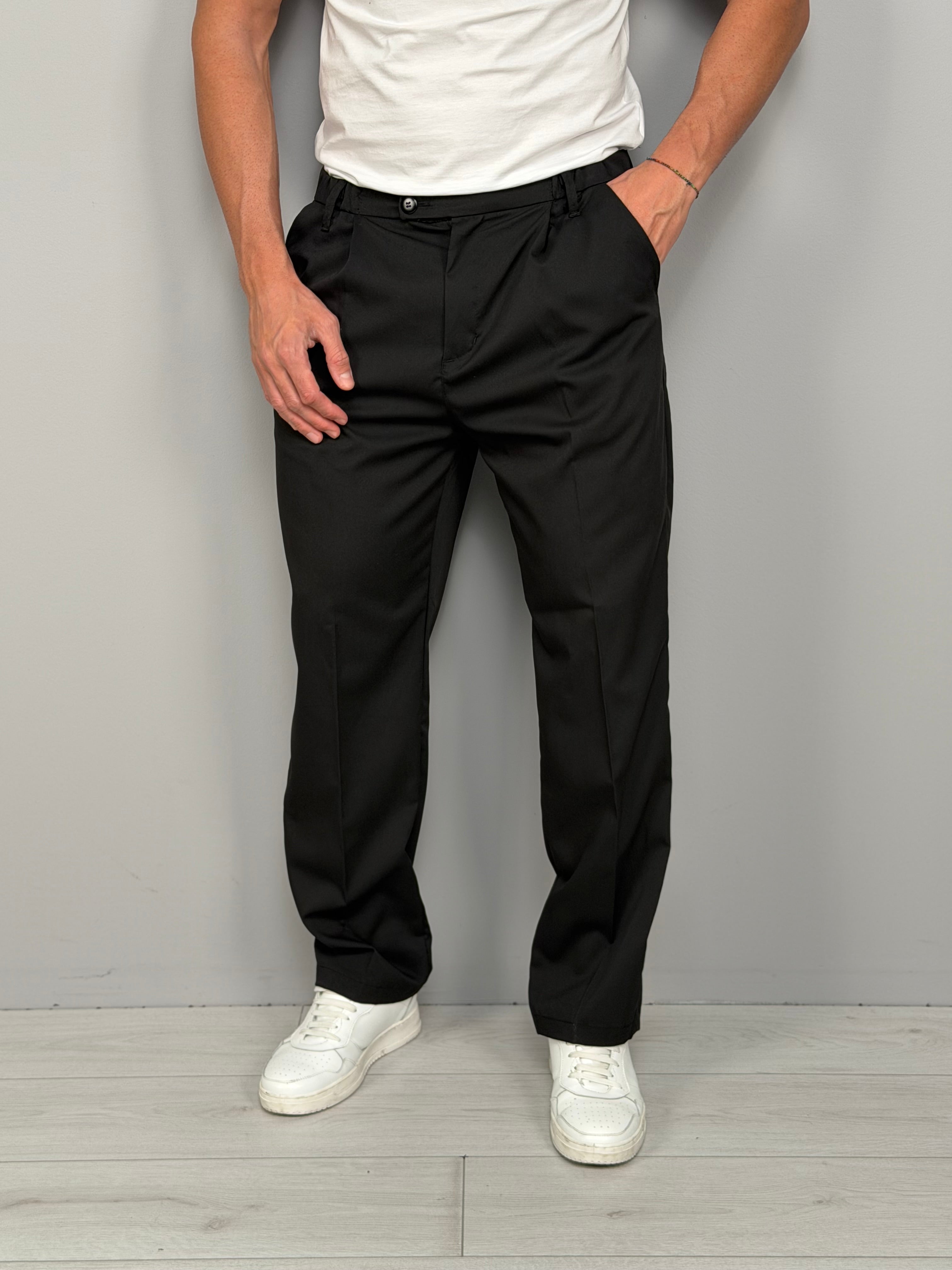 PANTALÓN AMPLIO - BOLSILLO TRASERO
