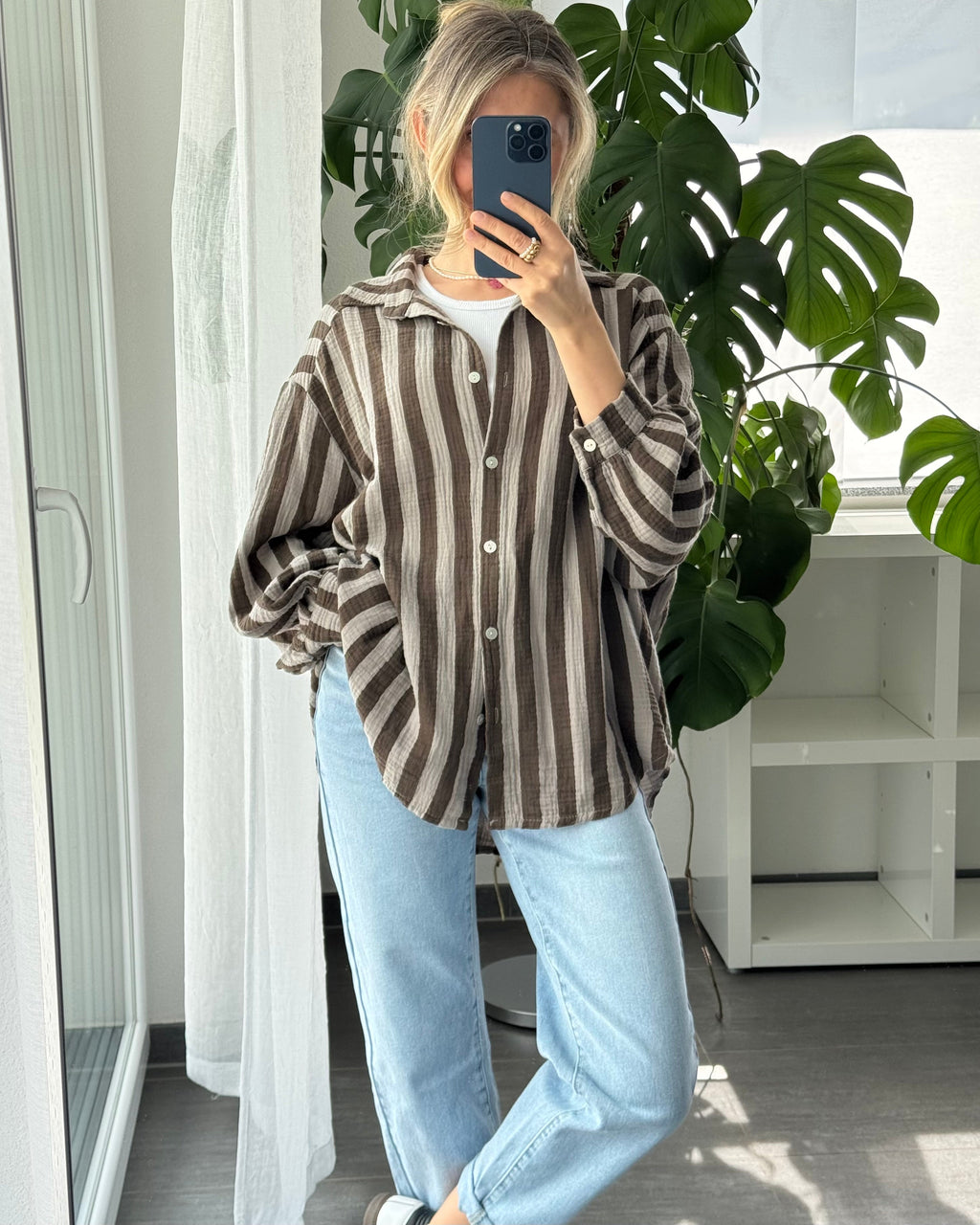 Blusa marron