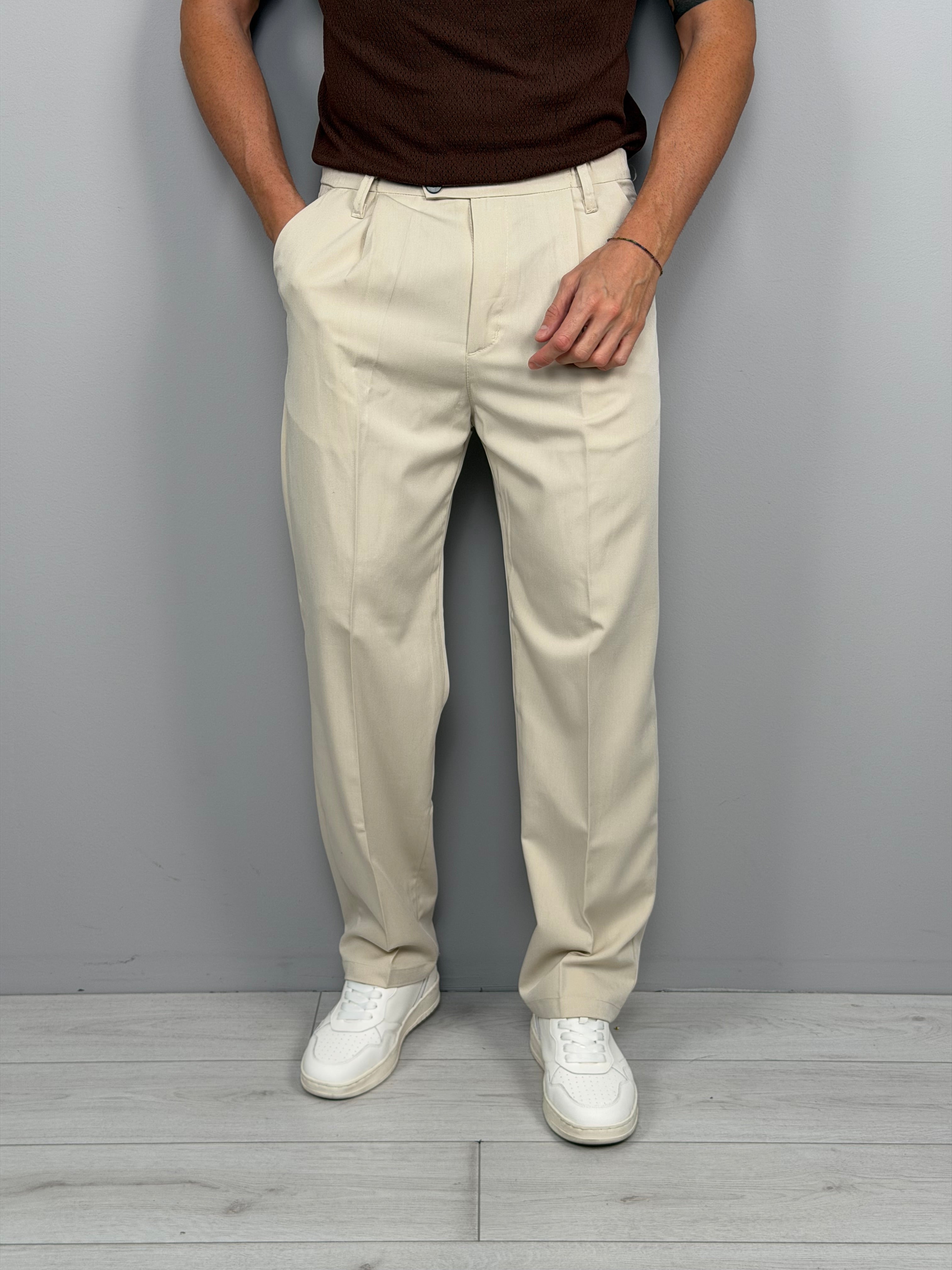 PANTALÓN AMPLIO - BOLSILLO TRASERO