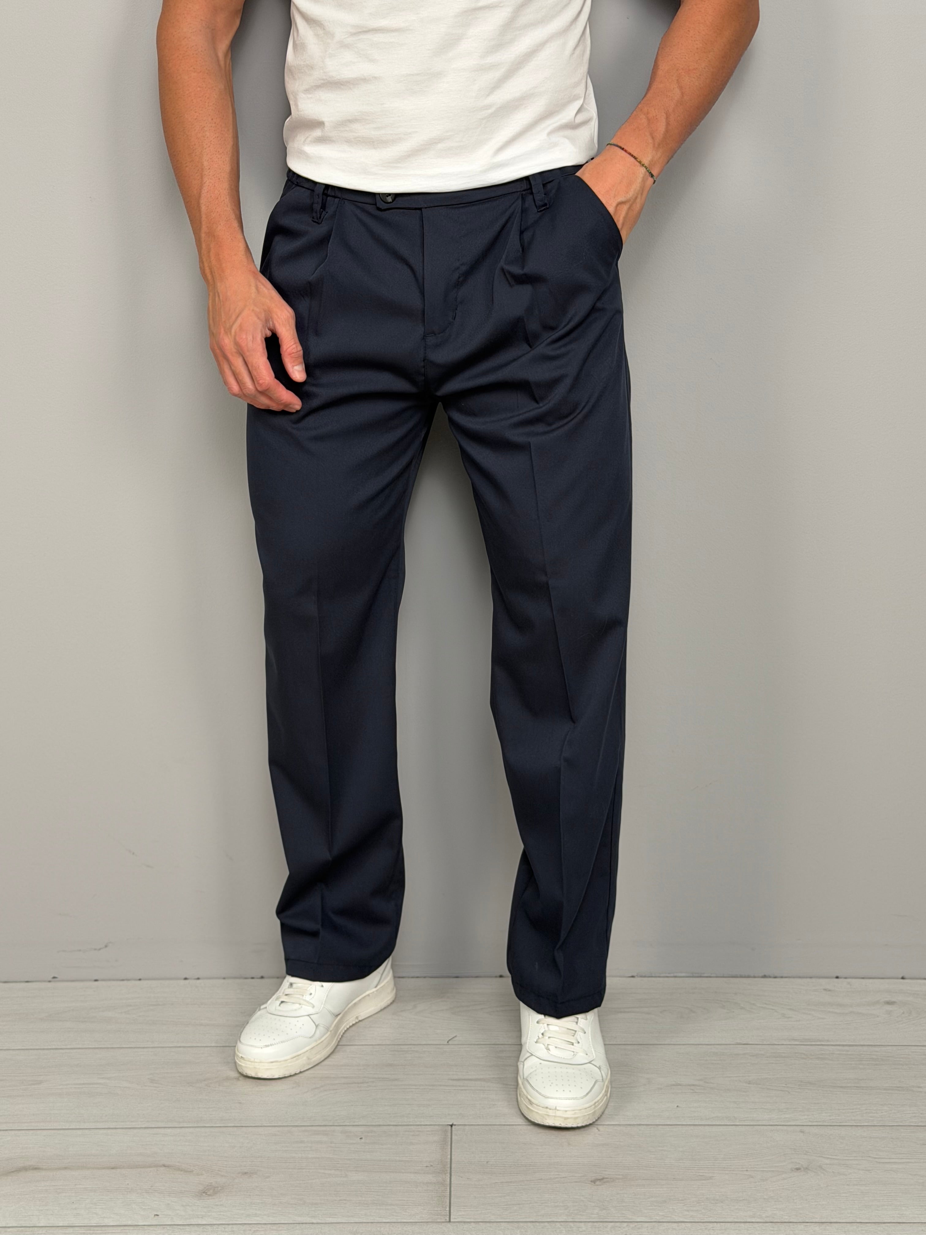 PANTALÓN AMPLIO - BOLSILLO TRASERO