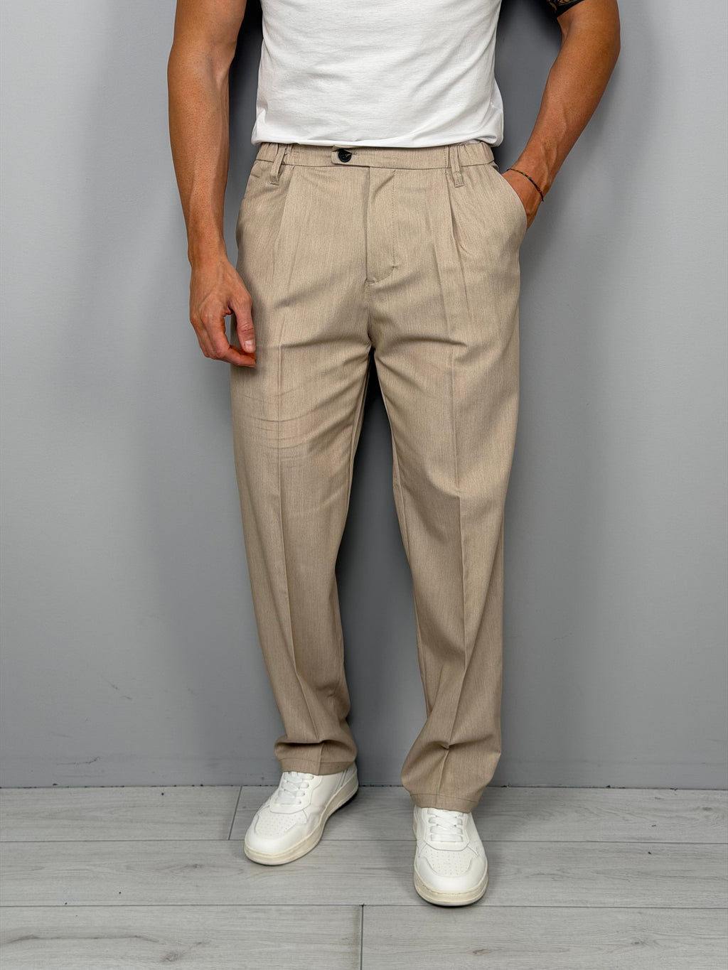PANTALÓN AMPLIO - BOLSILLO TRASERO