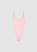 Body de canalé con cuello ancho