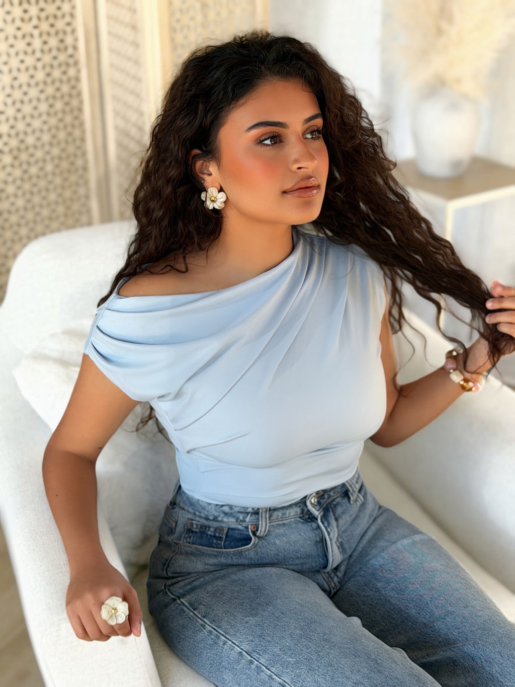 Blusa azul