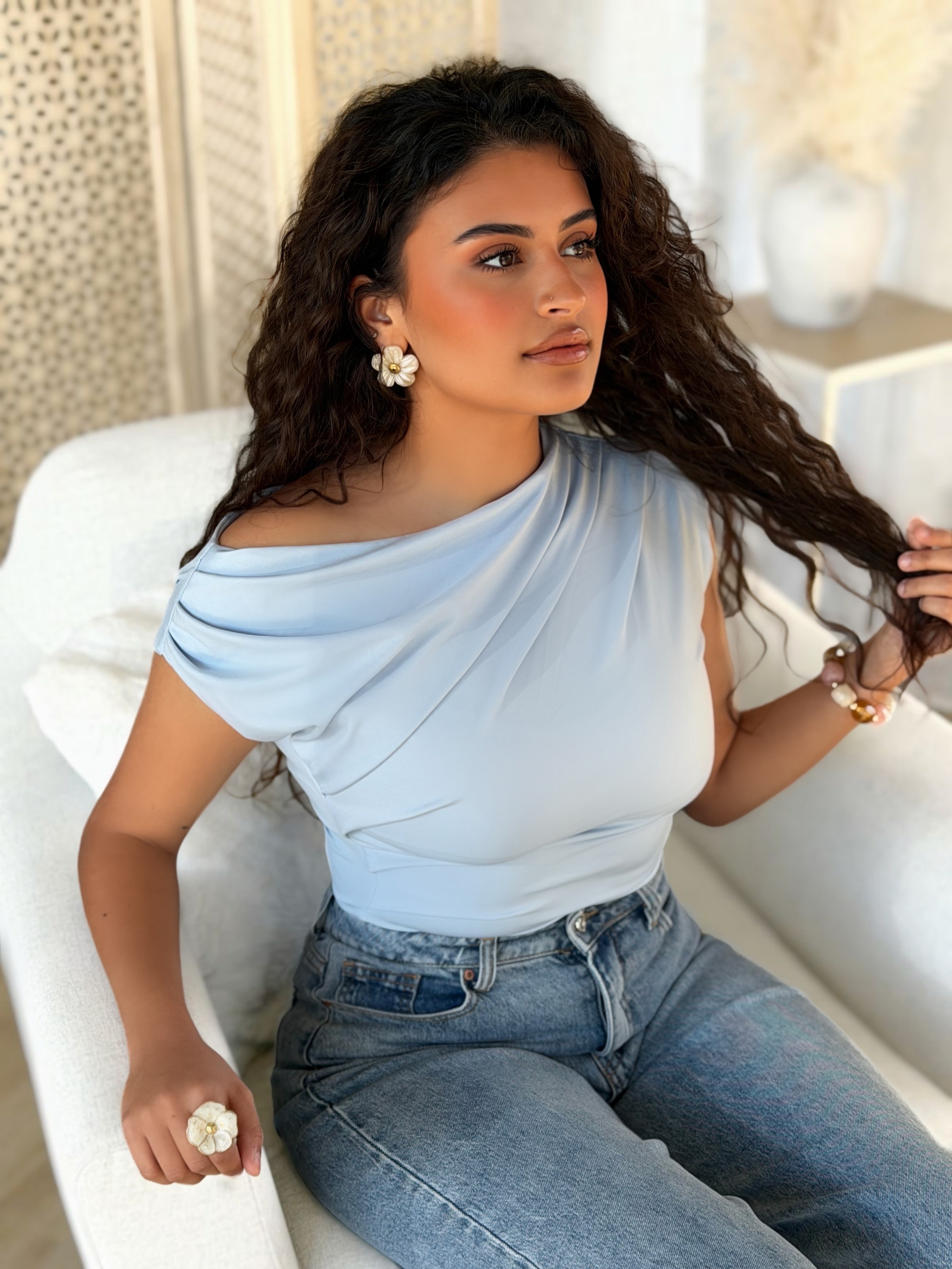 Blusa azul