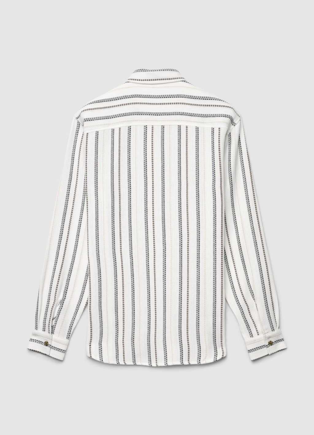 Camisa de rayas jacquard