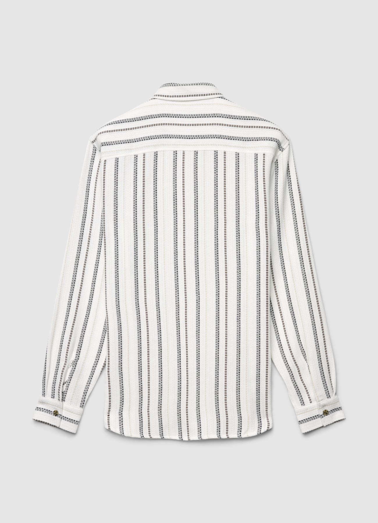 Camisa de rayas jacquard