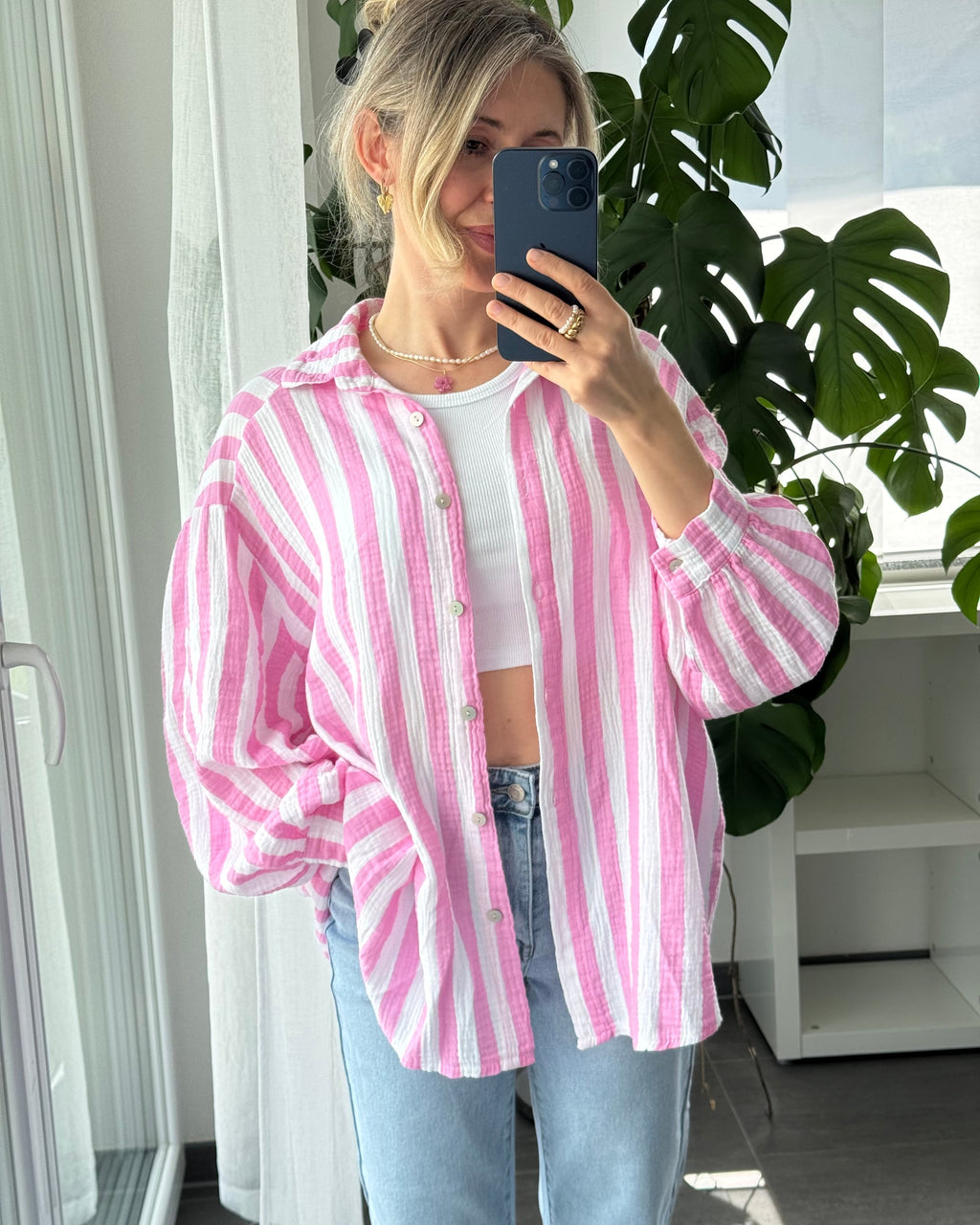 Blusa rosa
