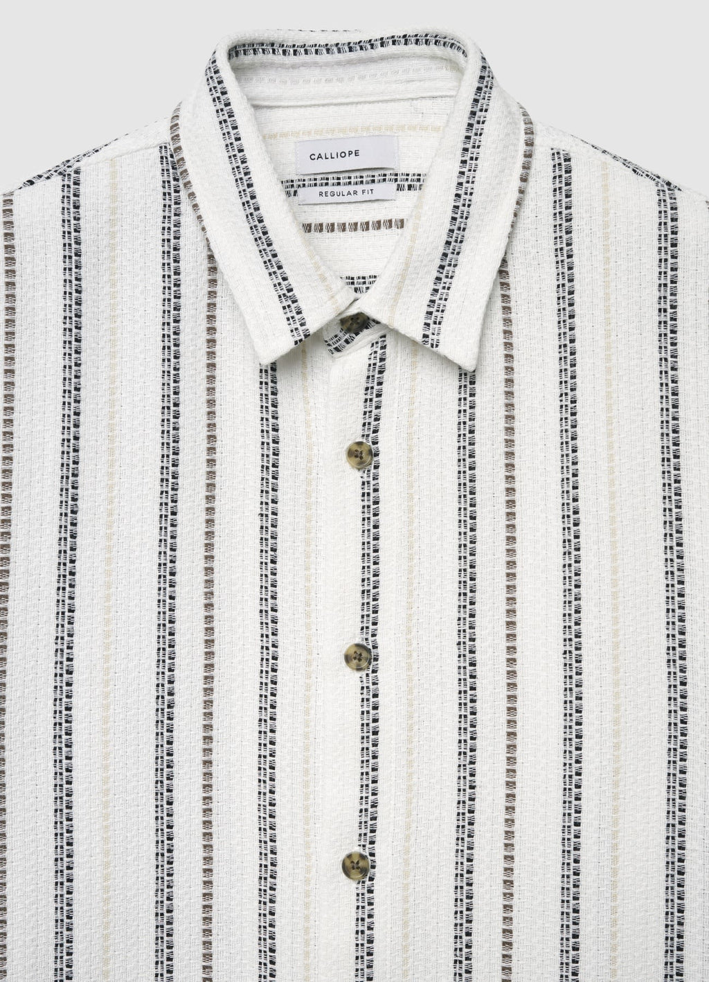 Camisa de rayas jacquard
