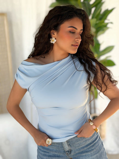 Blusa azul