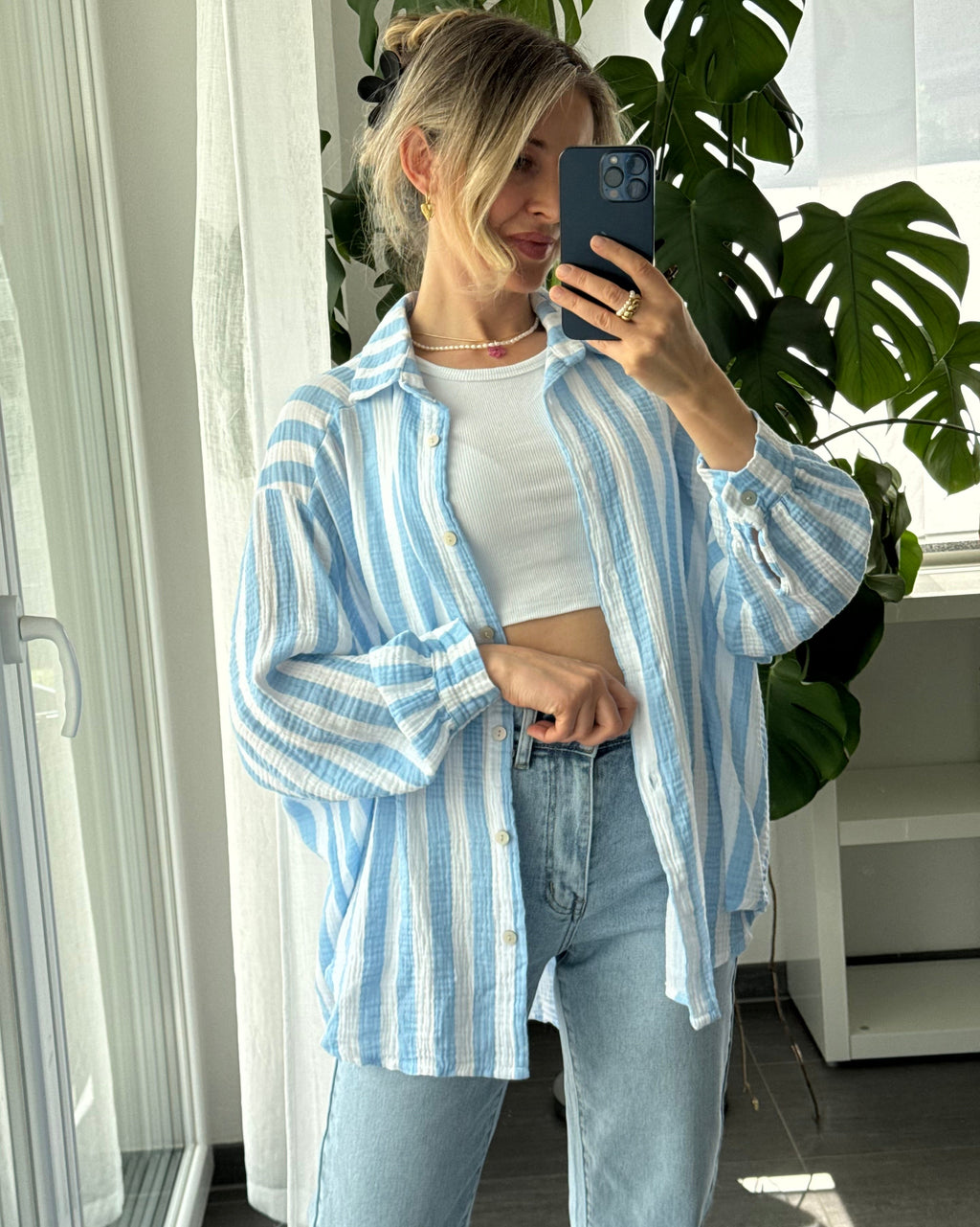 Blusa azul