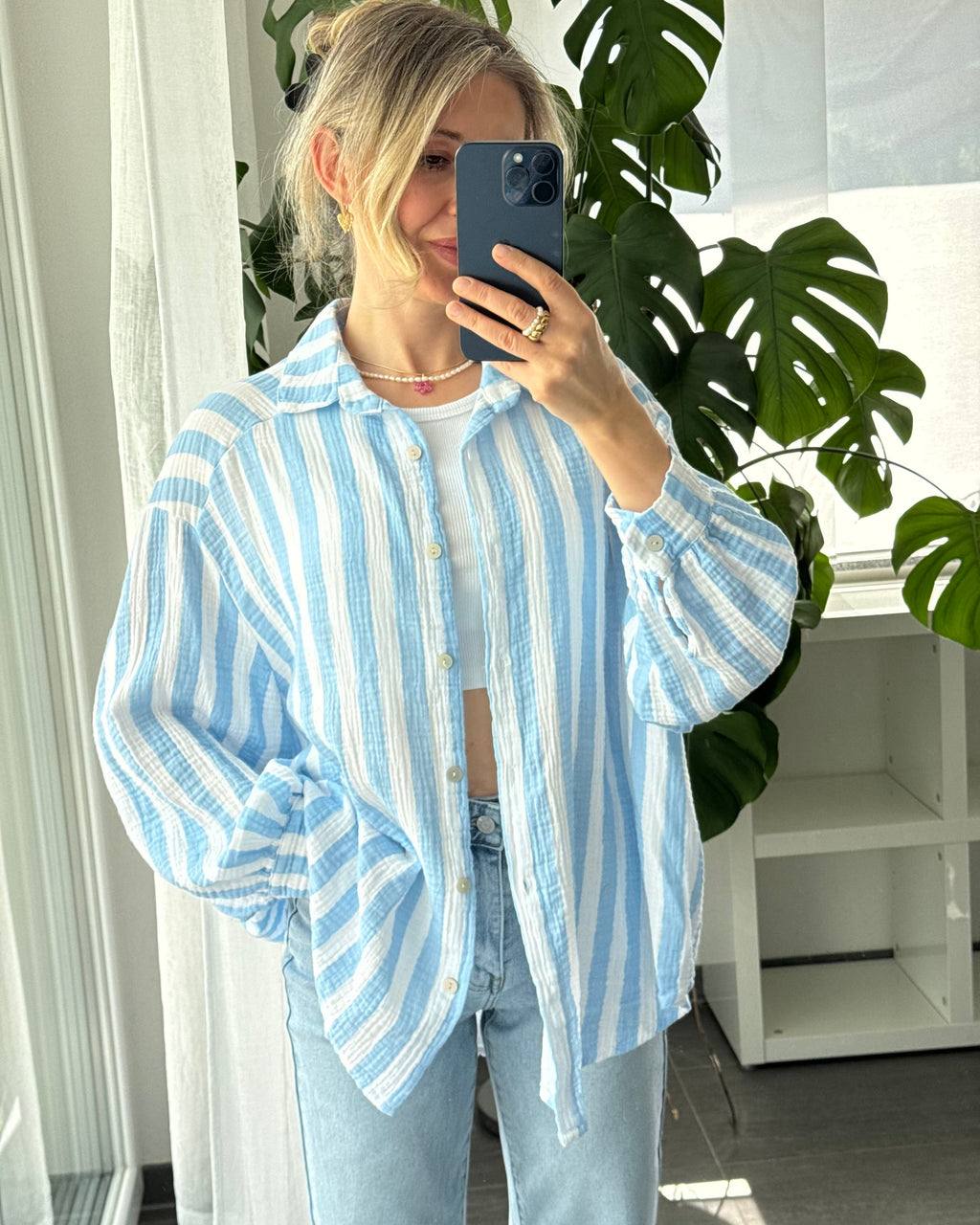 Blusa azul