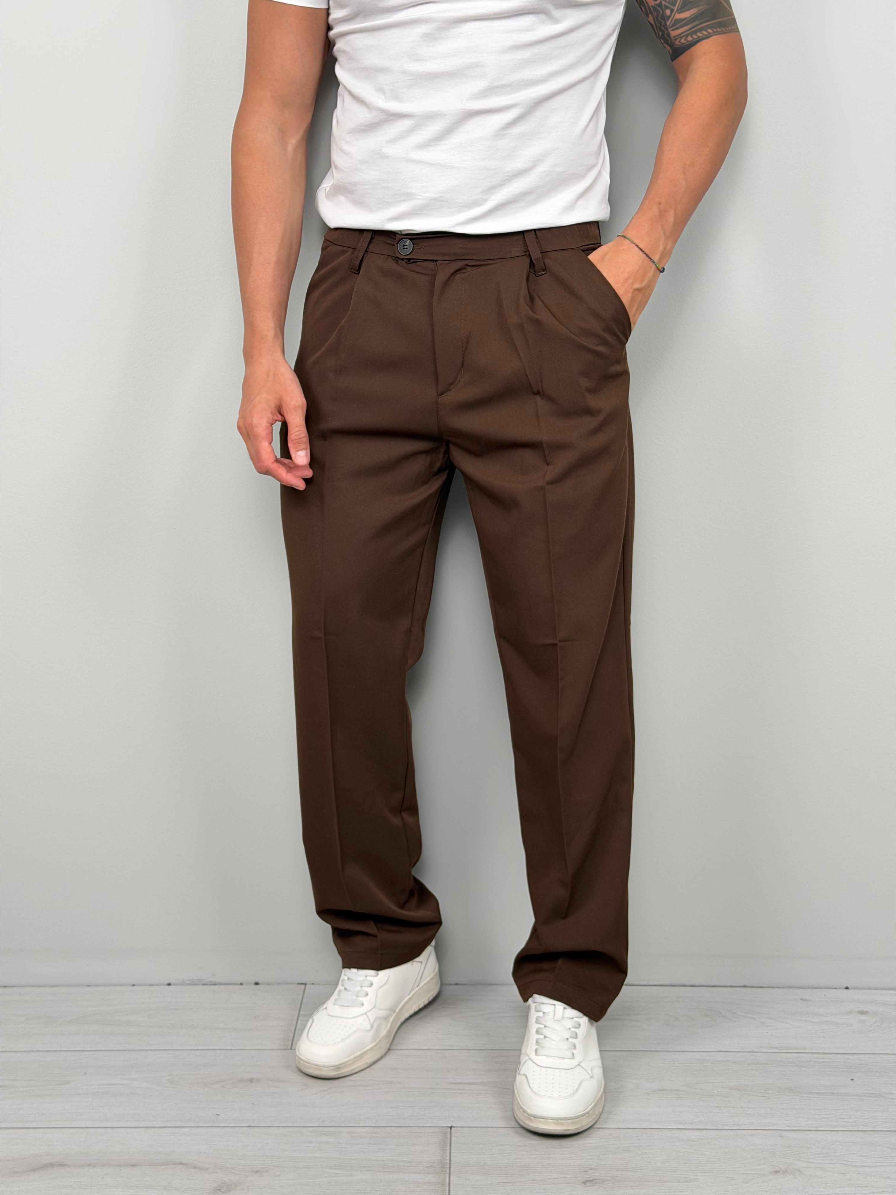 PANTALÓN AMPLIO - BOLSILLO TRASERO