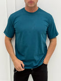 CAMISETA MODERNA CON CUELLO VOLANTE