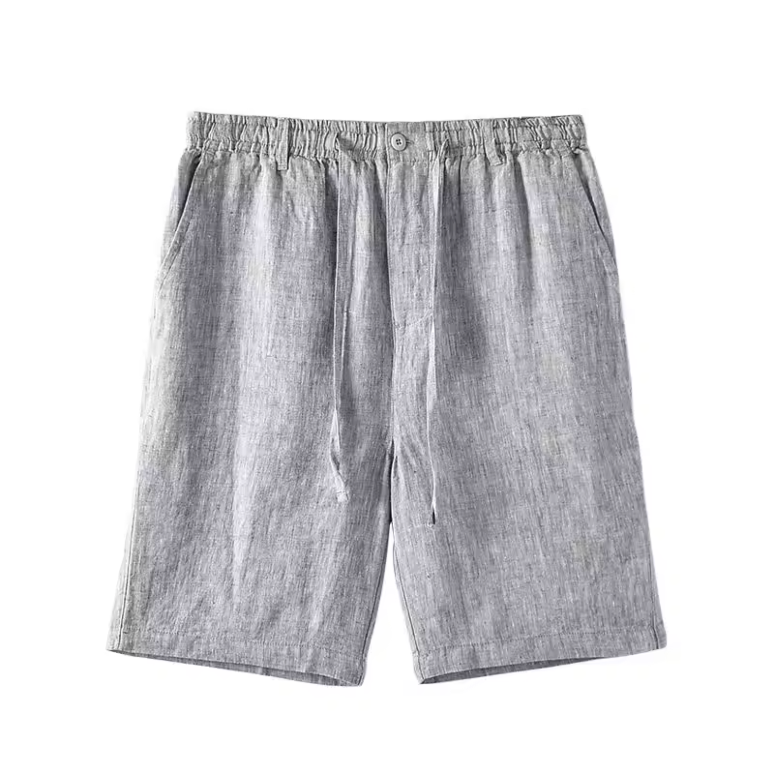 Pantalón corto de lino