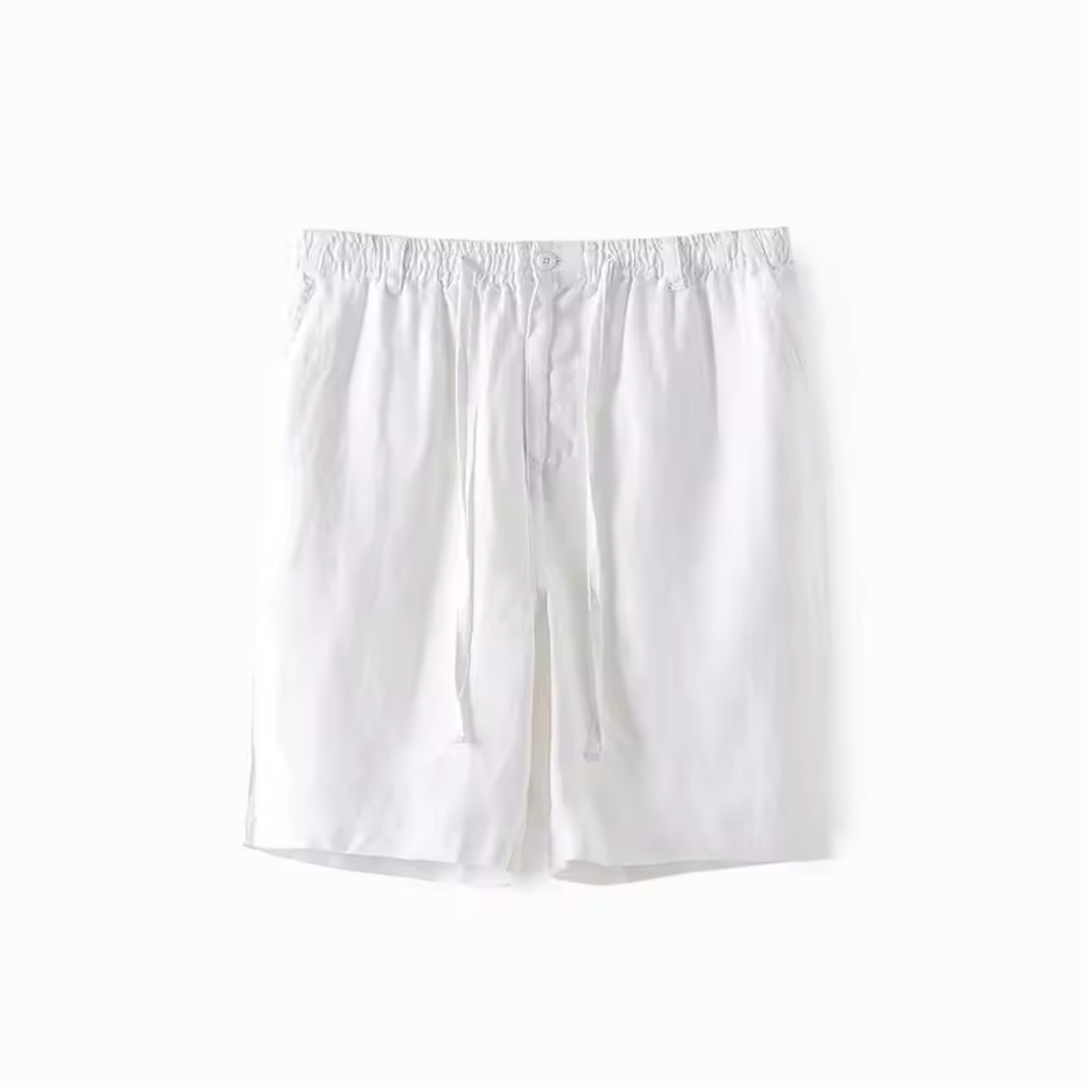 Pantalón corto de lino