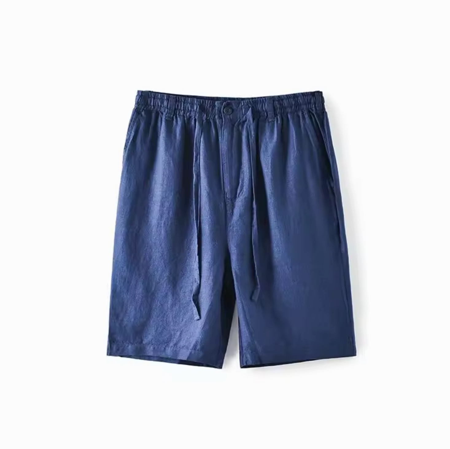 Pantalón corto de lino