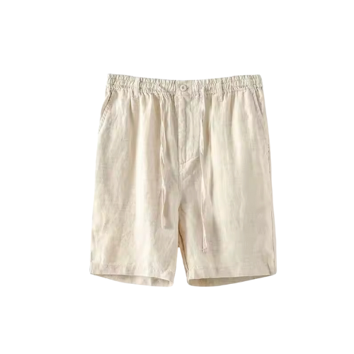 Pantalón corto de lino
