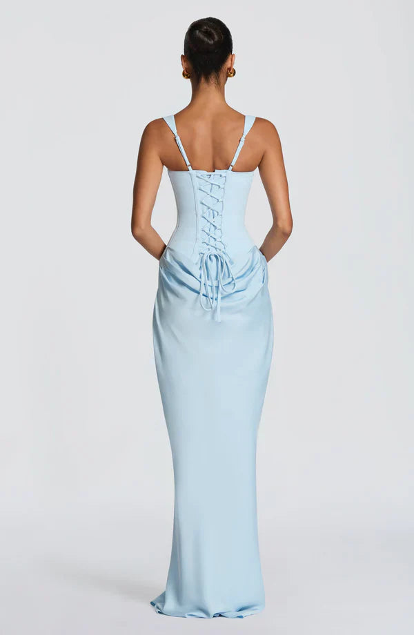 Vestido Maxi Lacado