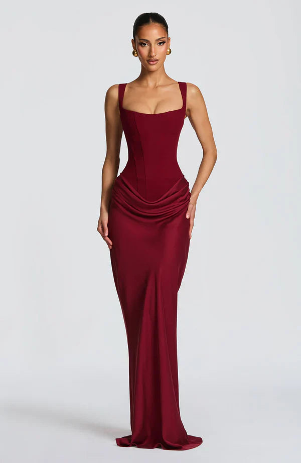 Vestido Maxi Lacado