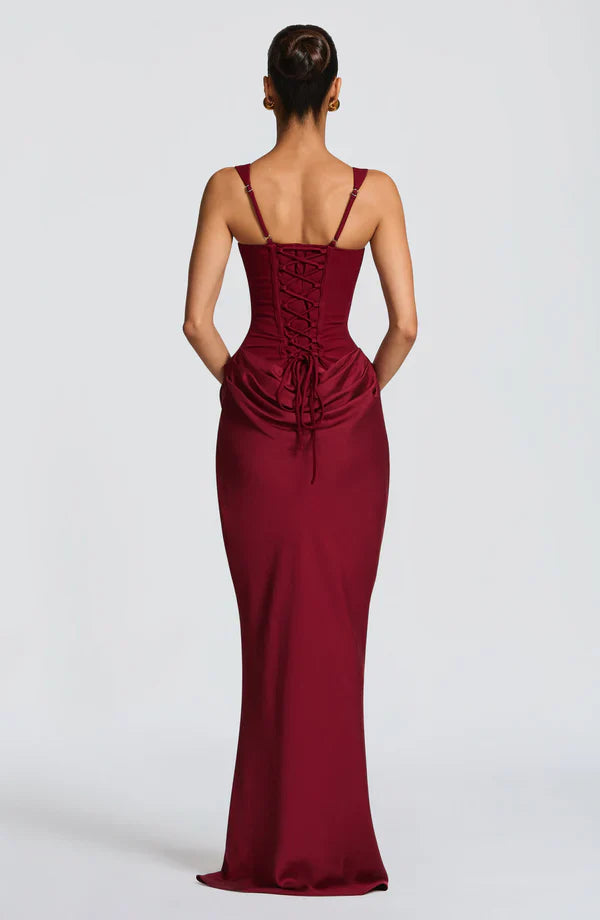 Vestido Maxi Lacado