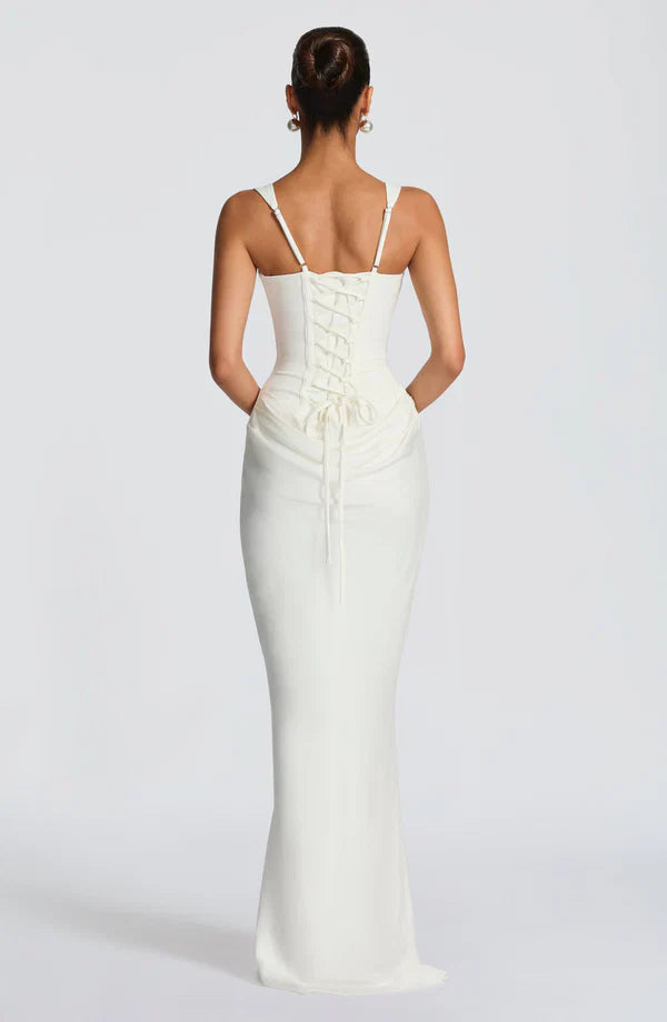 Vestido Maxi Lacado