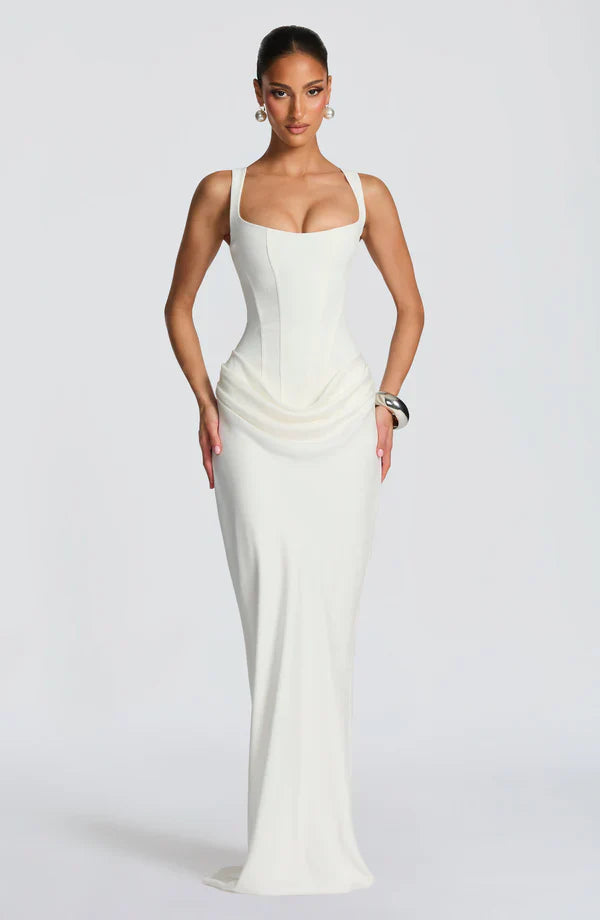 Vestido Maxi Lacado