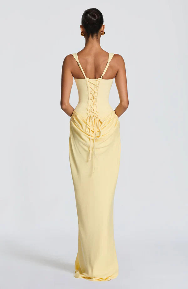 Vestido Maxi Lacado
