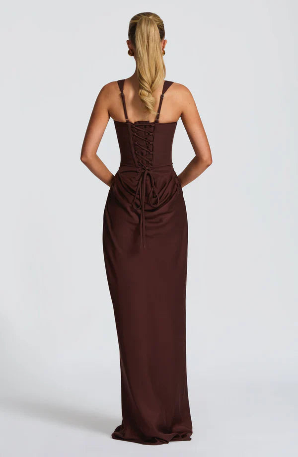 Vestido Maxi Lacado
