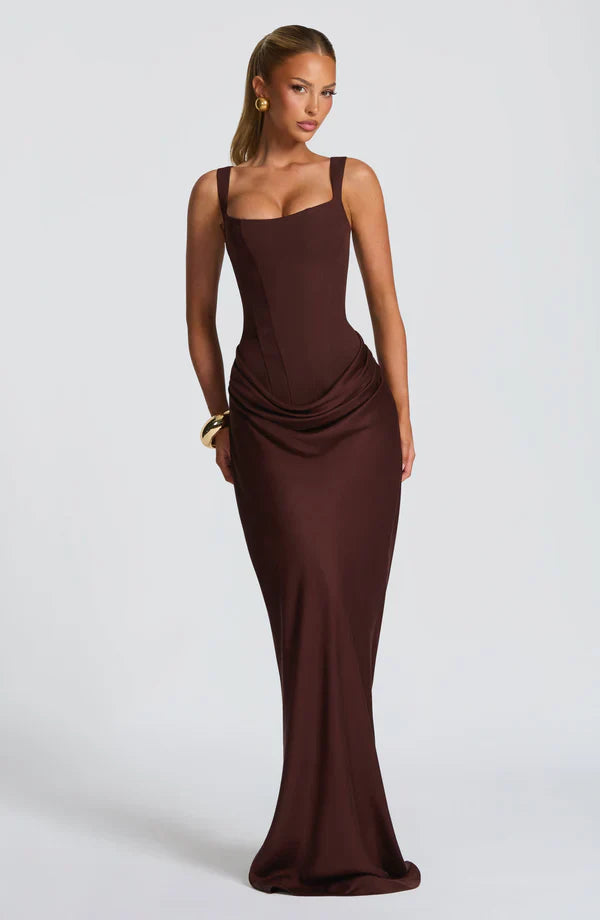 Vestido Maxi Lacado