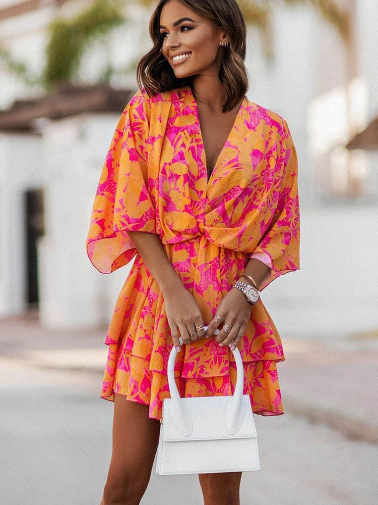 Mini Vestido Bohemio