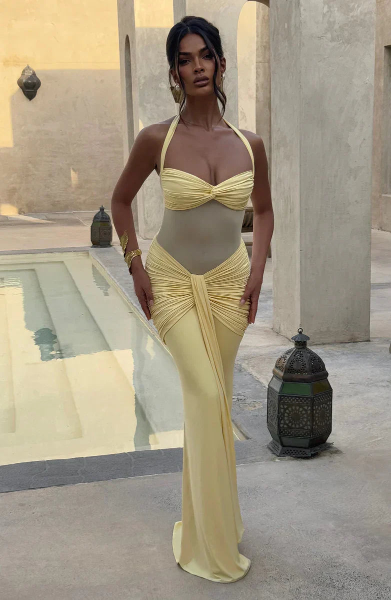 Vestido maxi elegante