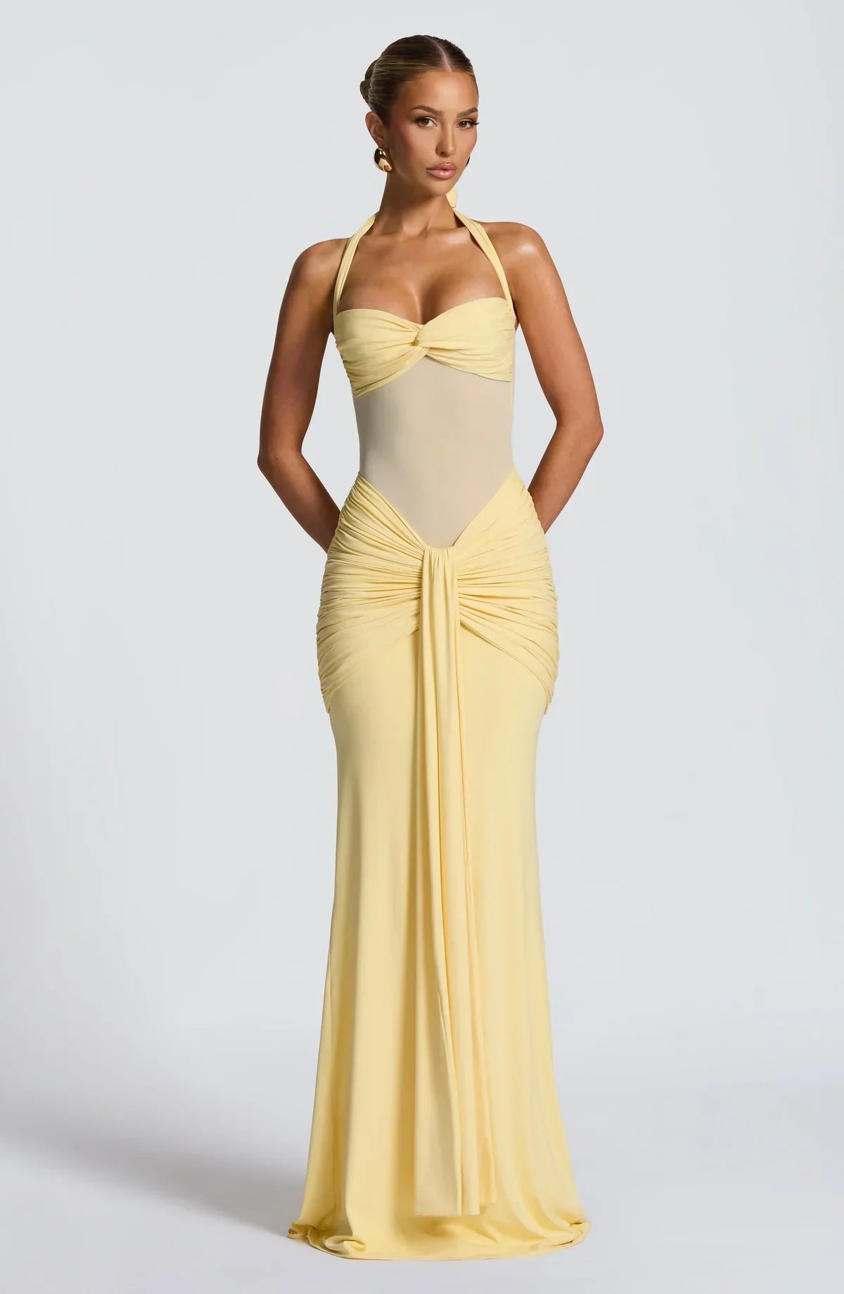 Vestido maxi elegante