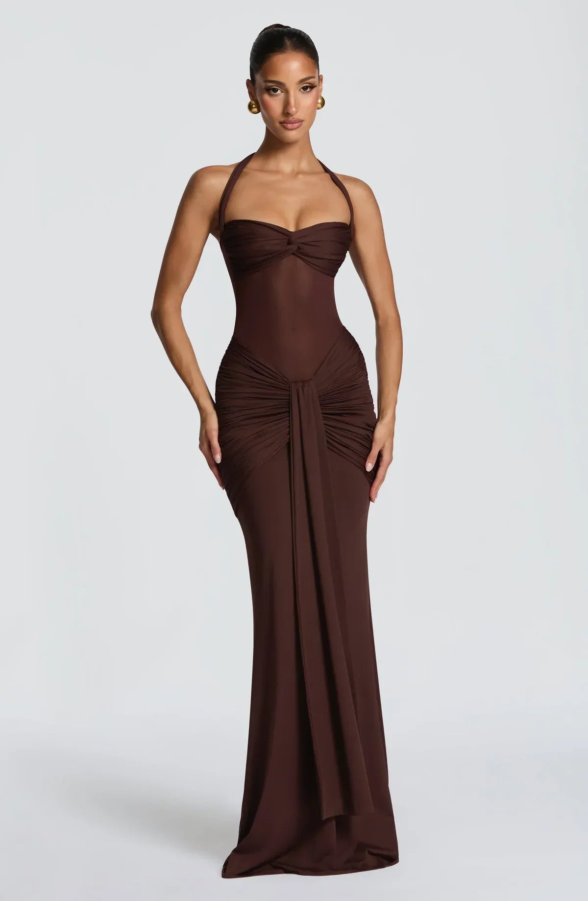 Vestido maxi elegante
